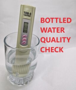 BOTTLED WATER QUALITY RESULTS