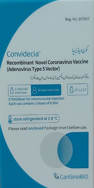 Convidecia CanSino vaccine