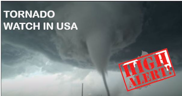 Tornado Watch in USA