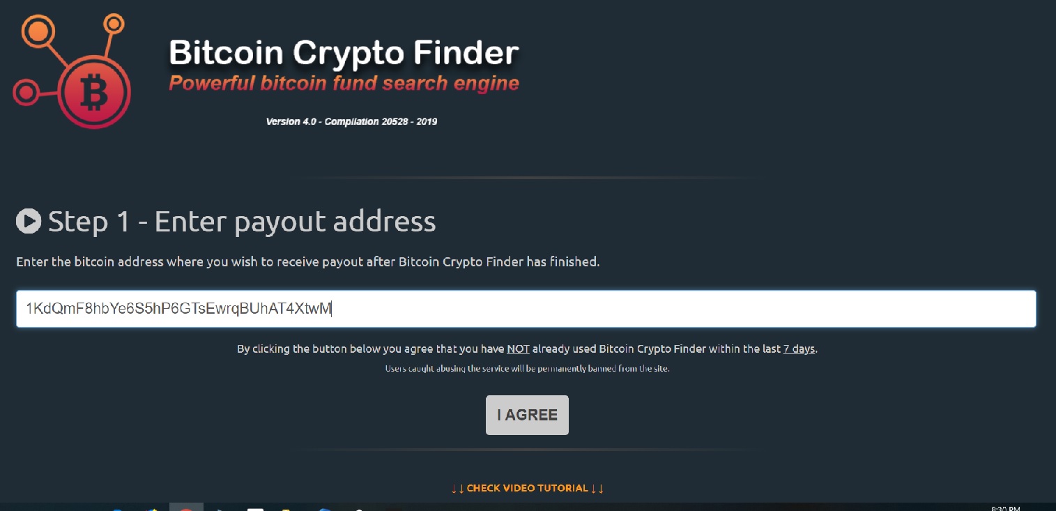 bitcoin crypto finder